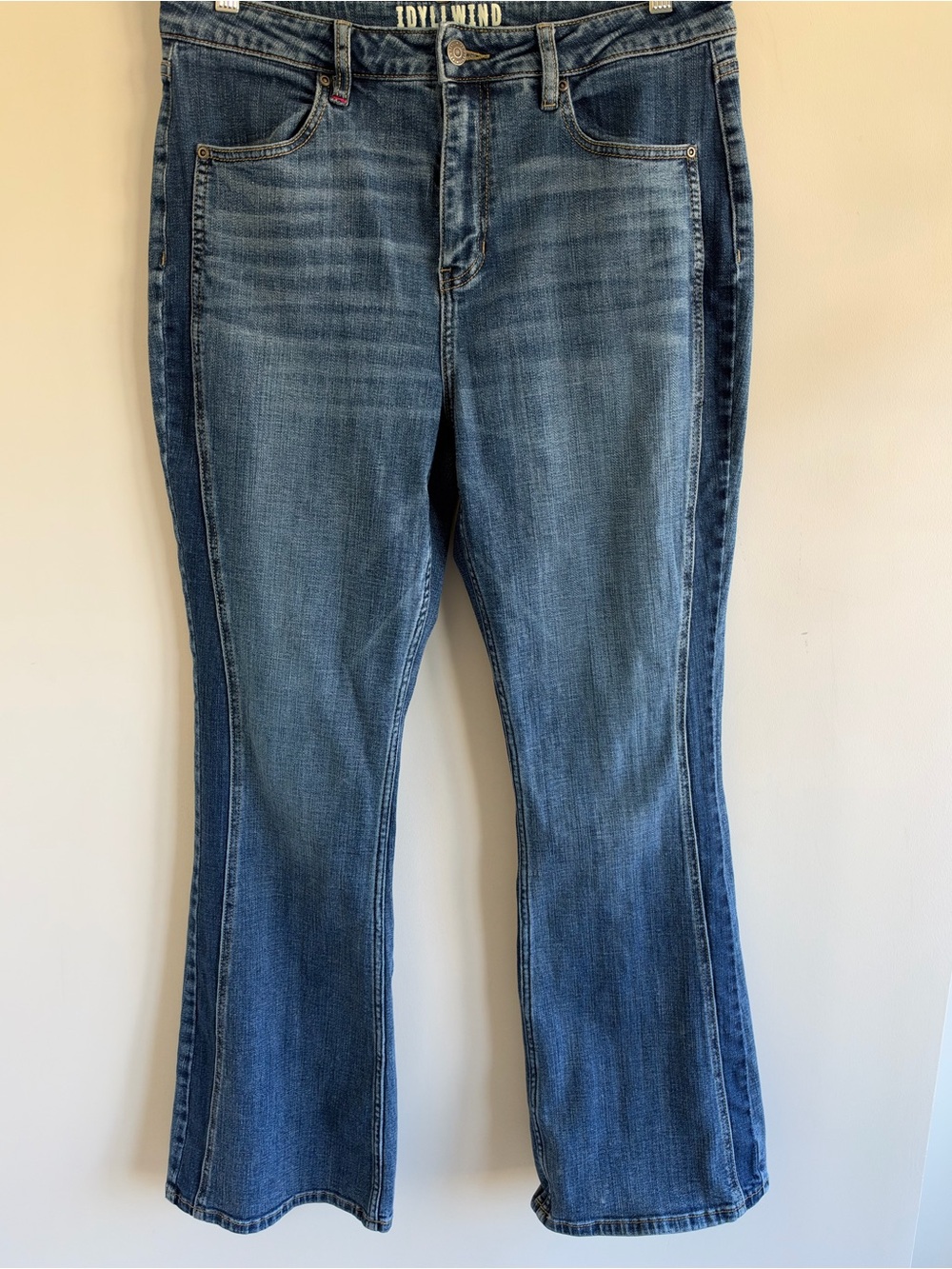 IDYLLWIND Miranda Lambert Women's Size 14 Bootcut Flare Jeans Blue Denim Western